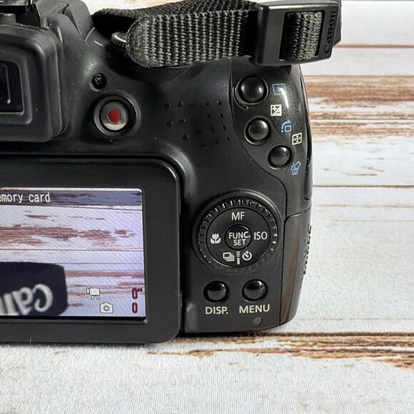 Canon PowerShot SX1 IS 10MP Digital Camera – 20x Zoom Black From Japan Tested - Picture 5 of 7